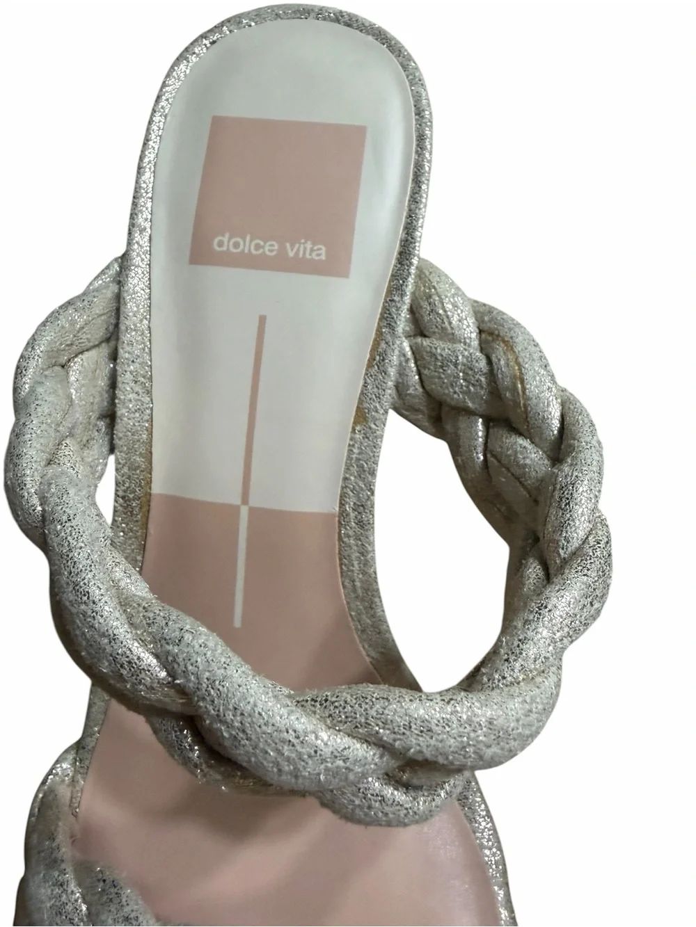 Dolce  Vita Light Wash Denim Mini Dress with Square Neck
